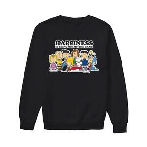Peanuts Charlie Brown Snoopy Happiness Is Being One Of The Sweatshirt